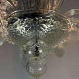 Venetian chandelier in Murano glass, 5 light arms, circa 1930.