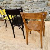 Set of 4 mismatched chairs