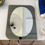 Vintage two-tone mirror 70's 55x70cm