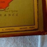 Puzzle game of the French departments