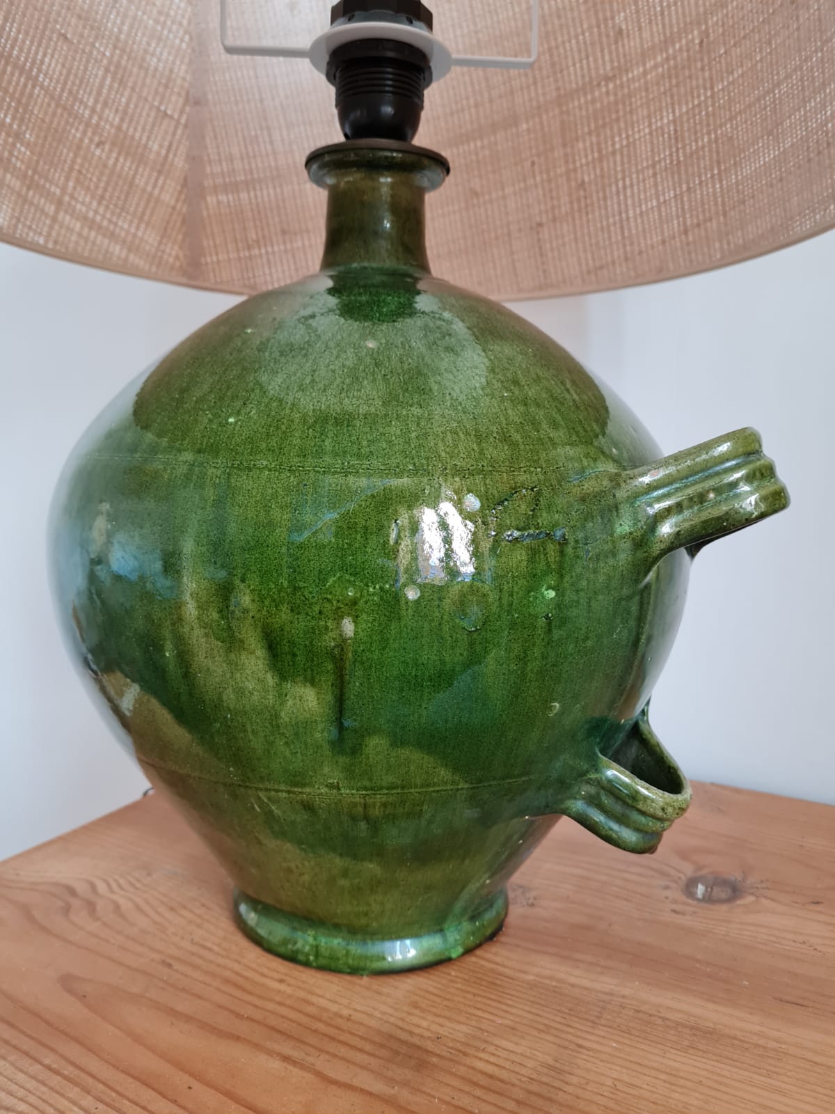 Circa circa sandstone lamp 50s