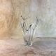 Vase en cristal style Daum forme libre