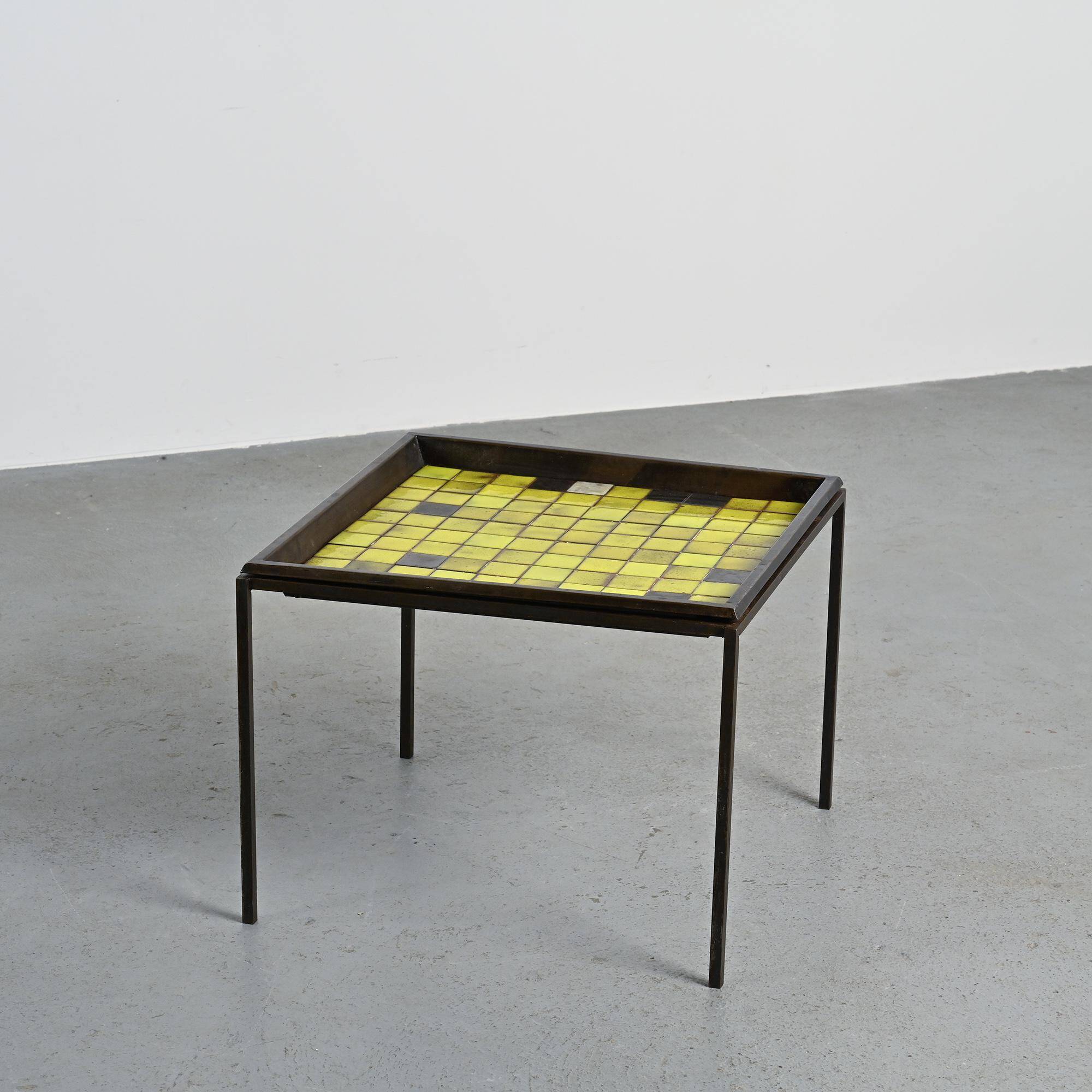 Pair of coffee tables by Mado Jolain & René Legrand, circa 1955