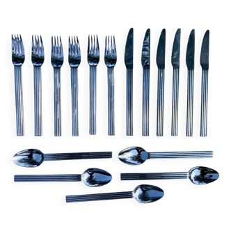 Ensemble de 18 couverts Strateg IKEA, années 1990, design Ehlen Johansson