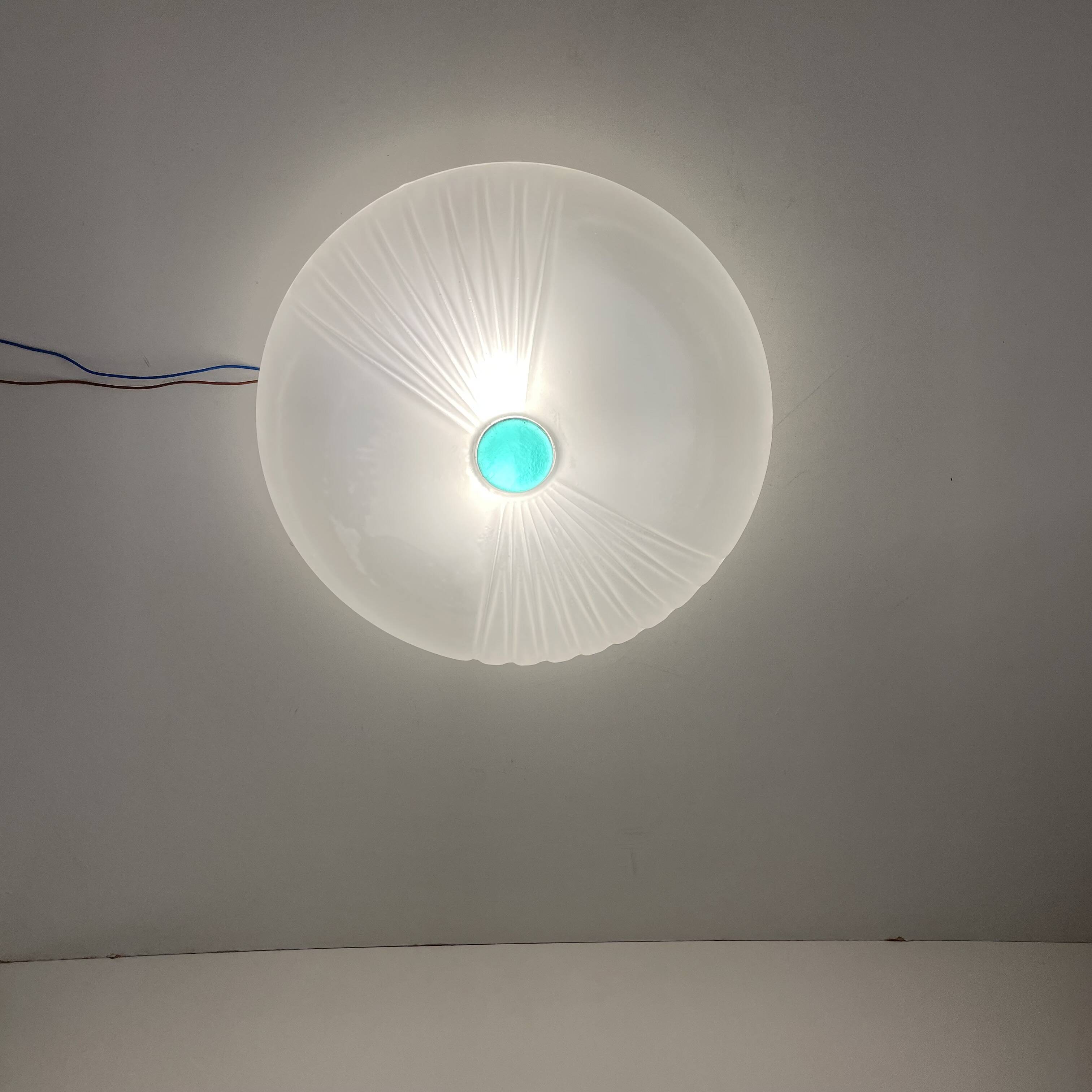 Murano Ceiling or Wall Lamp, 1980s