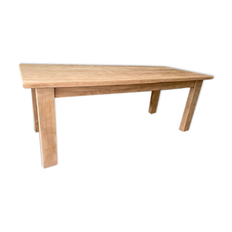 Stripped farmhouse table 200 cm