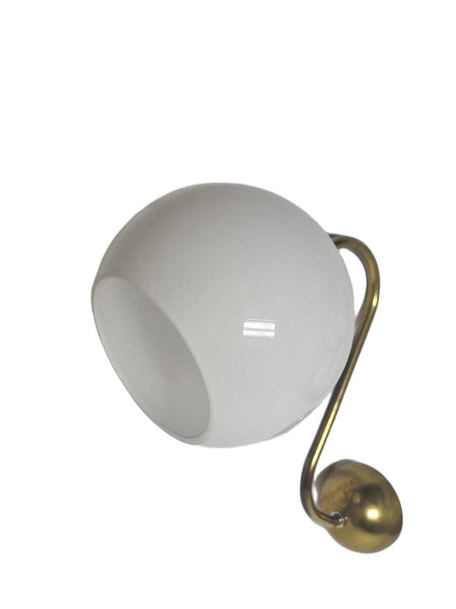 Vintage Art Deco wall lamp, Poland, 1950s
