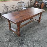 Solid oak farmhouse table
