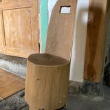 Brutalist armchair