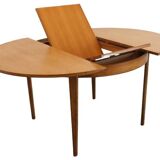 Ronde vintage verlengbare eettafel 'Wrenthorpe'