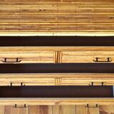 Rattan chest of drawers