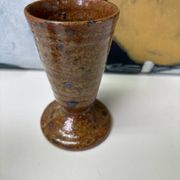 Pair of Mazagran mugs in pyrite stoneware