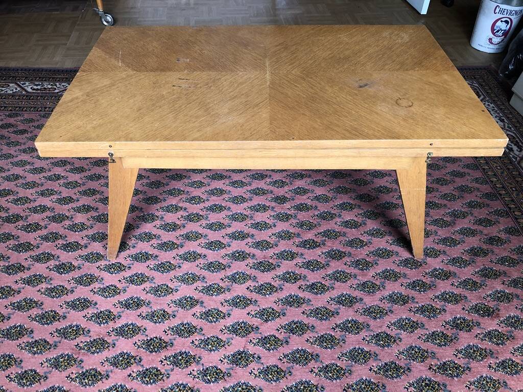 Vintage 60s transformable table