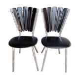 Paire de chaises Marguerite, ep 1950/60