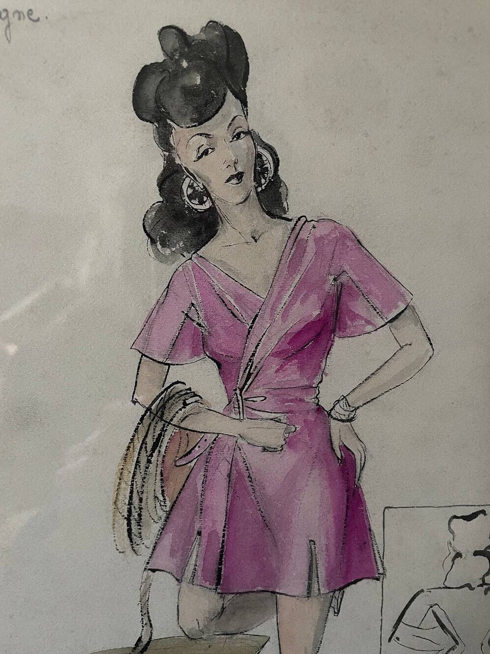Fashion drawing G Mazoyer