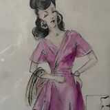 Fashion drawing G Mazoyer