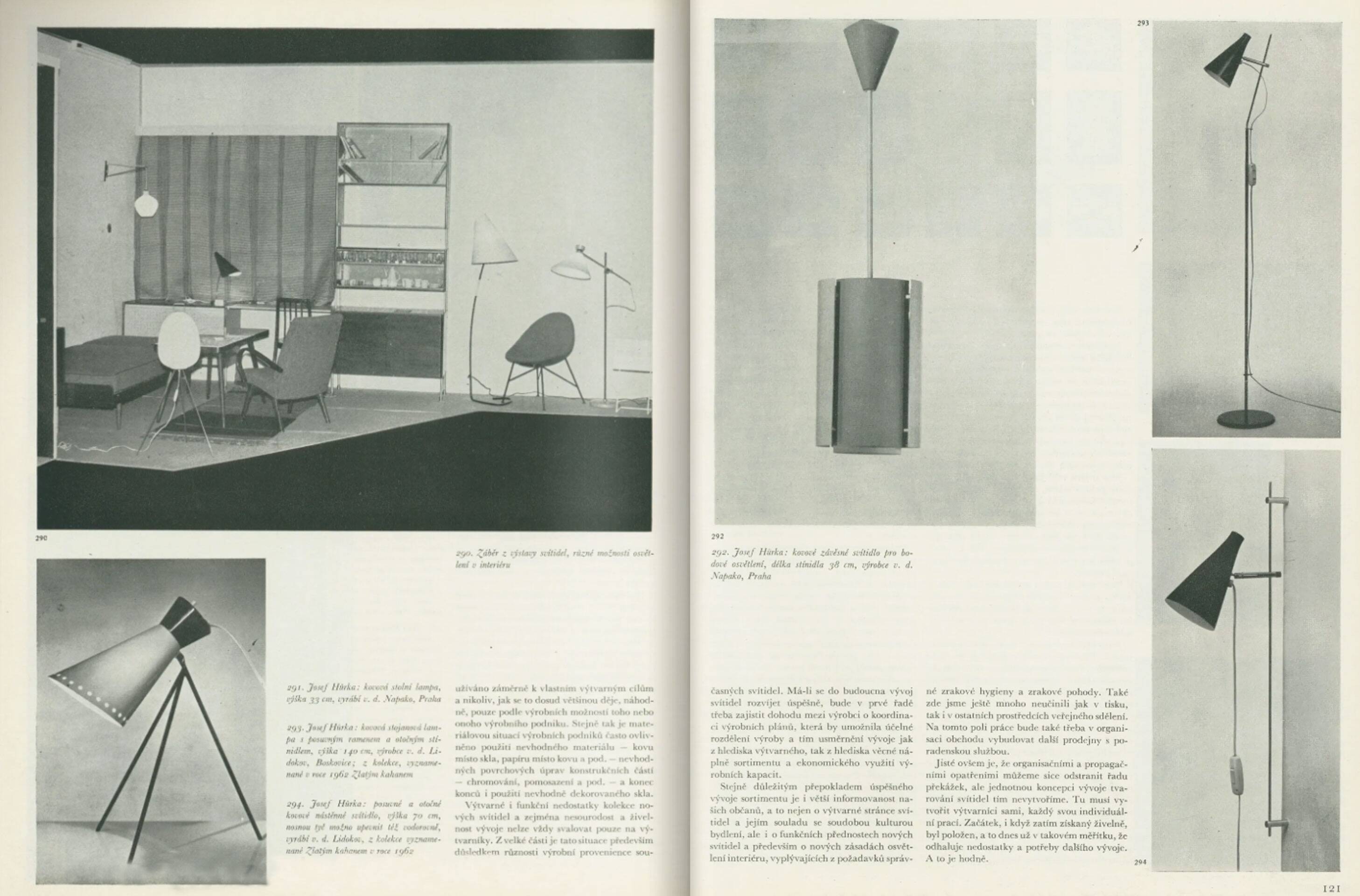 1960's Mid Century Coffee Table with a black opaxite glass by Jiri Jiroutek