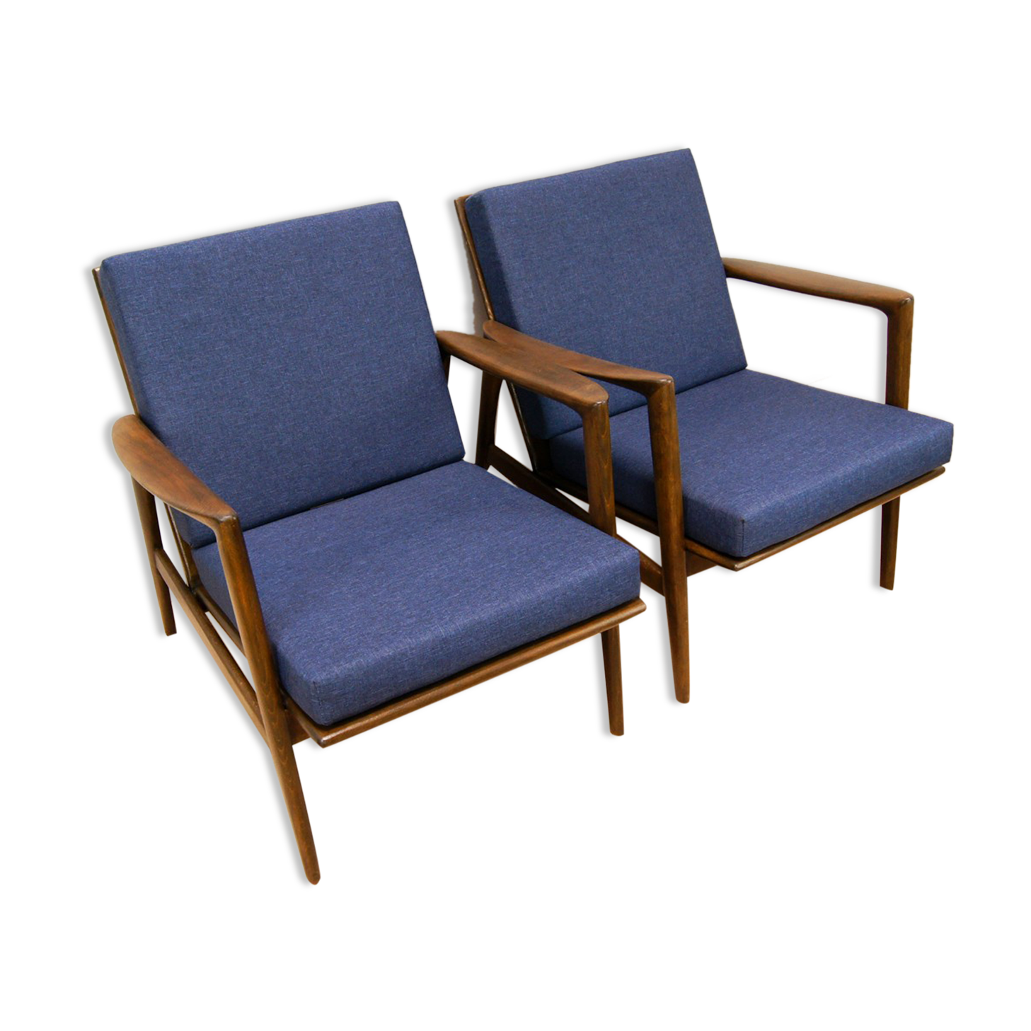 Model 300-139 armchairs by Swarzędzka, 1960