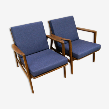 Model 300-139 armchairs by Swarzędzka, 1960