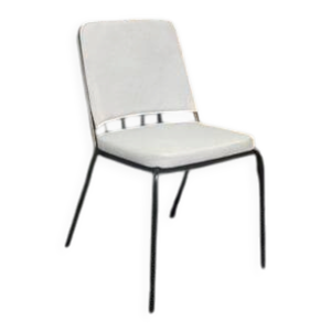 Chaise Parla noire et - blanche