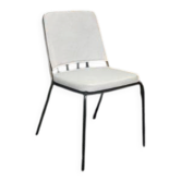 Chaise Parla noire et blanche