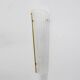 Pair of Mid-century Modern Style Italian Murano Glass and Brass Sconces
