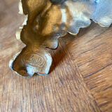 Late 19th century spelter candle holder