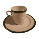 Philippe deshouliers "Scala Green" Cup - Saucer