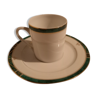 Philippe deshouliers "Scala Green" Cup - Saucer