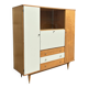 Secretary, bookcase, cupboard, wardrobe, 60s, vintage