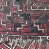 Tapis ancien afghan turkmen 120x208 cm