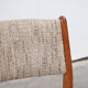6 danish scandinavian chairs - teak & wool 1960