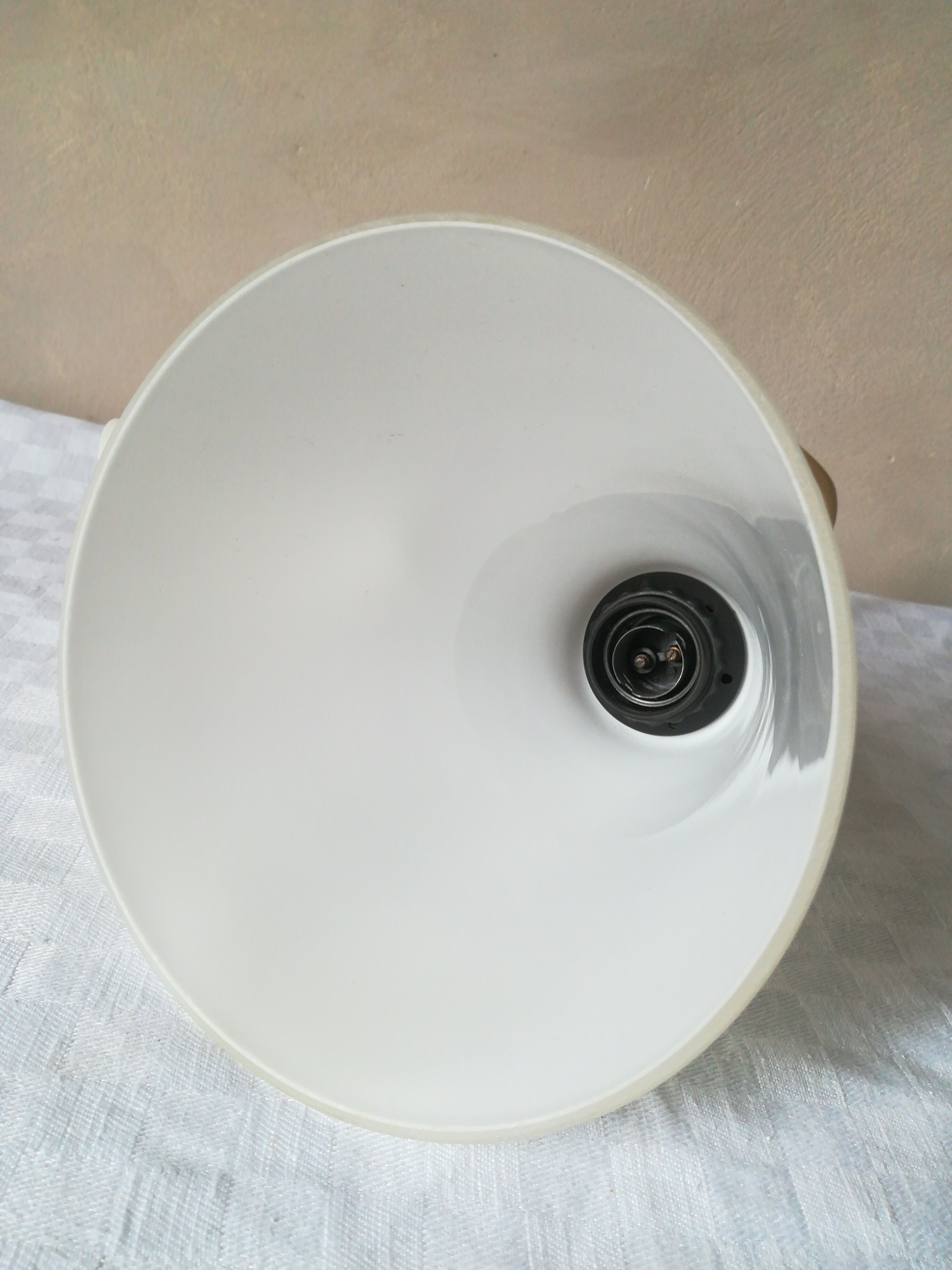 Scandinavian conical hanging lamp