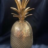Pineapple brass ice bucket