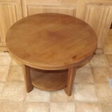 Mahogany coffee table Gaston Poisson art deco 1940