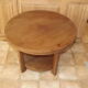 Mahogany coffee table Gaston Poisson art deco 1940