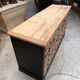 Workshop furniture with 24 drawers from the early 20th century.