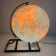 Vintage globe 1971 terrestrial Taride glass - 29 cm