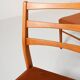 4 chaises de salle à manger scandinaves en teck
