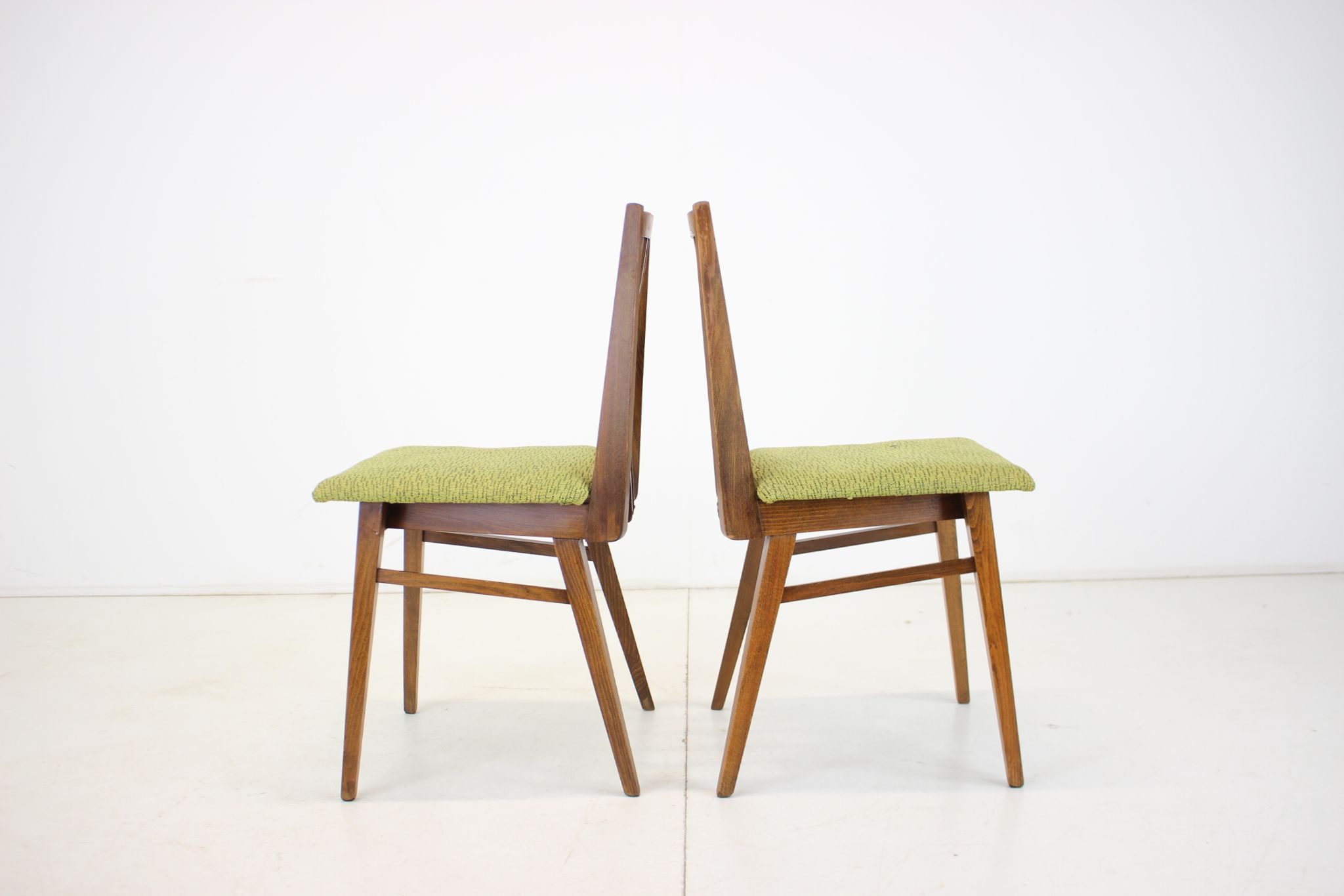 1960s Set of Four Dining Chairs, Czechoslovakia