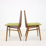 1960s Set of Four Dining Chairs, Czechoslovakia