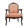 Armchair style Louis XV