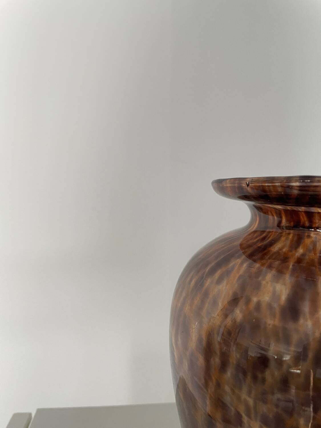 Vase verre soufflé