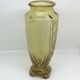 Vase art déco 1930 jaune ambre