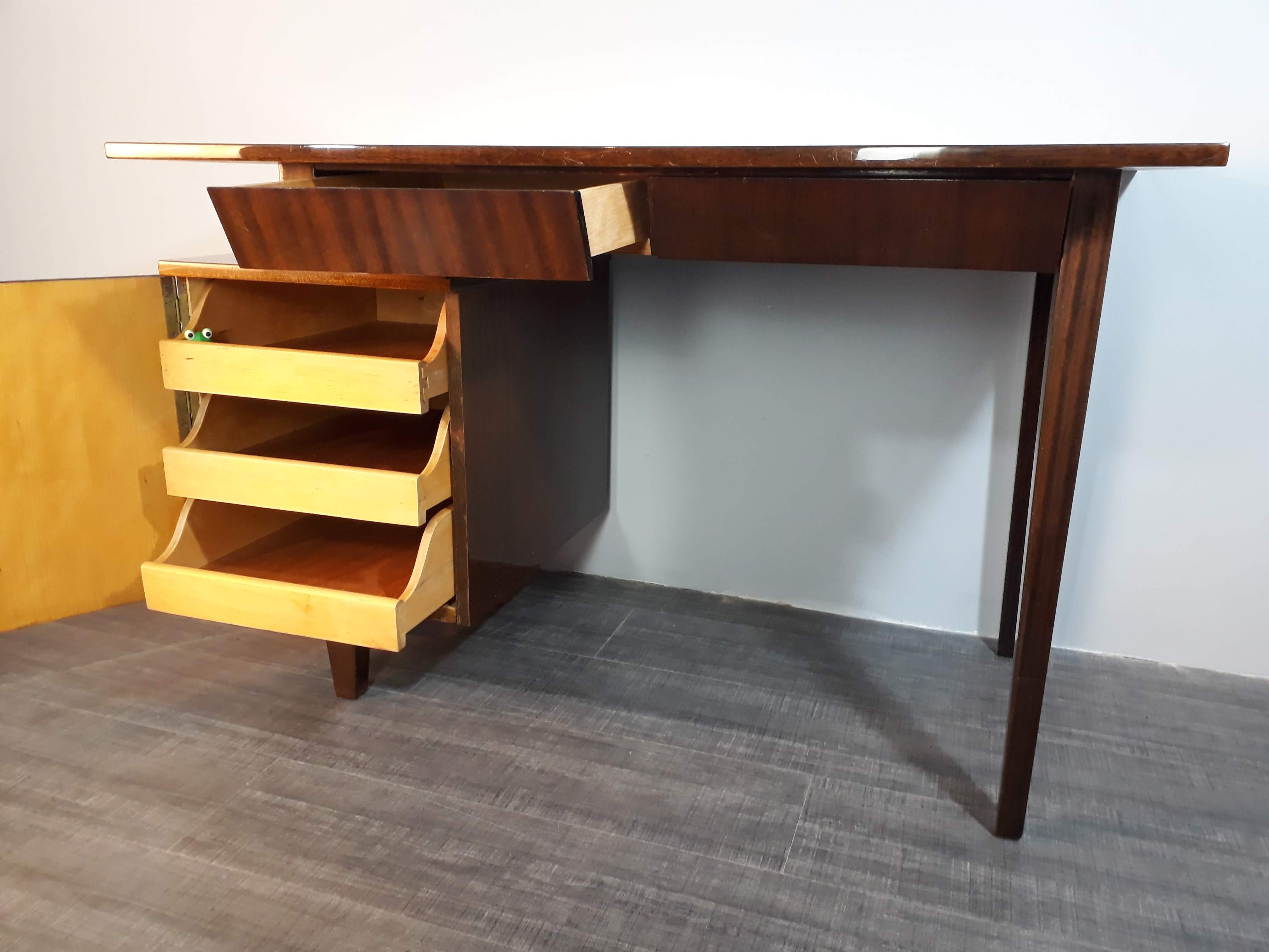 Desk Mr. Puchalski model 20-11 Vintage Polish 1959