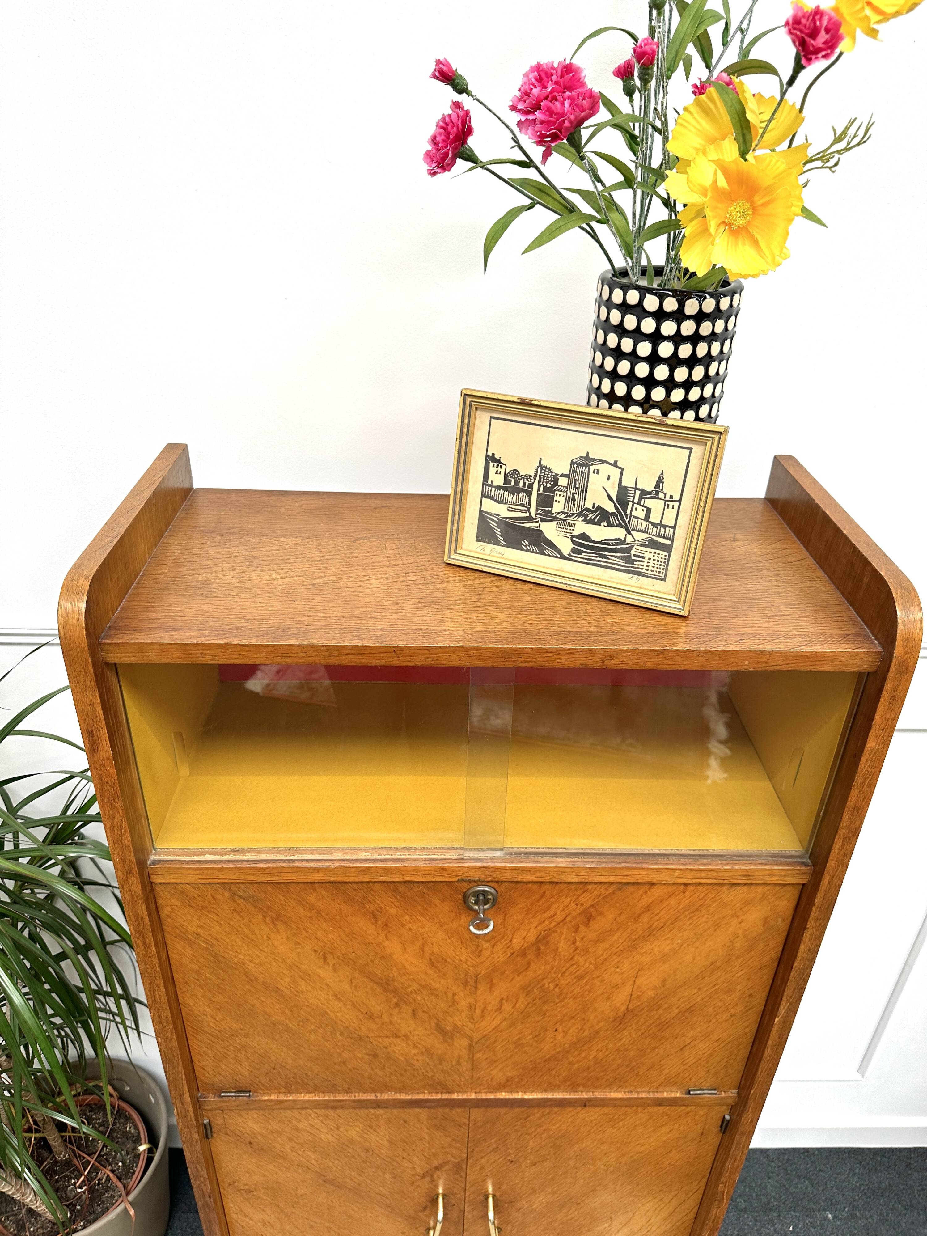 Vintage Scandinavian secretary