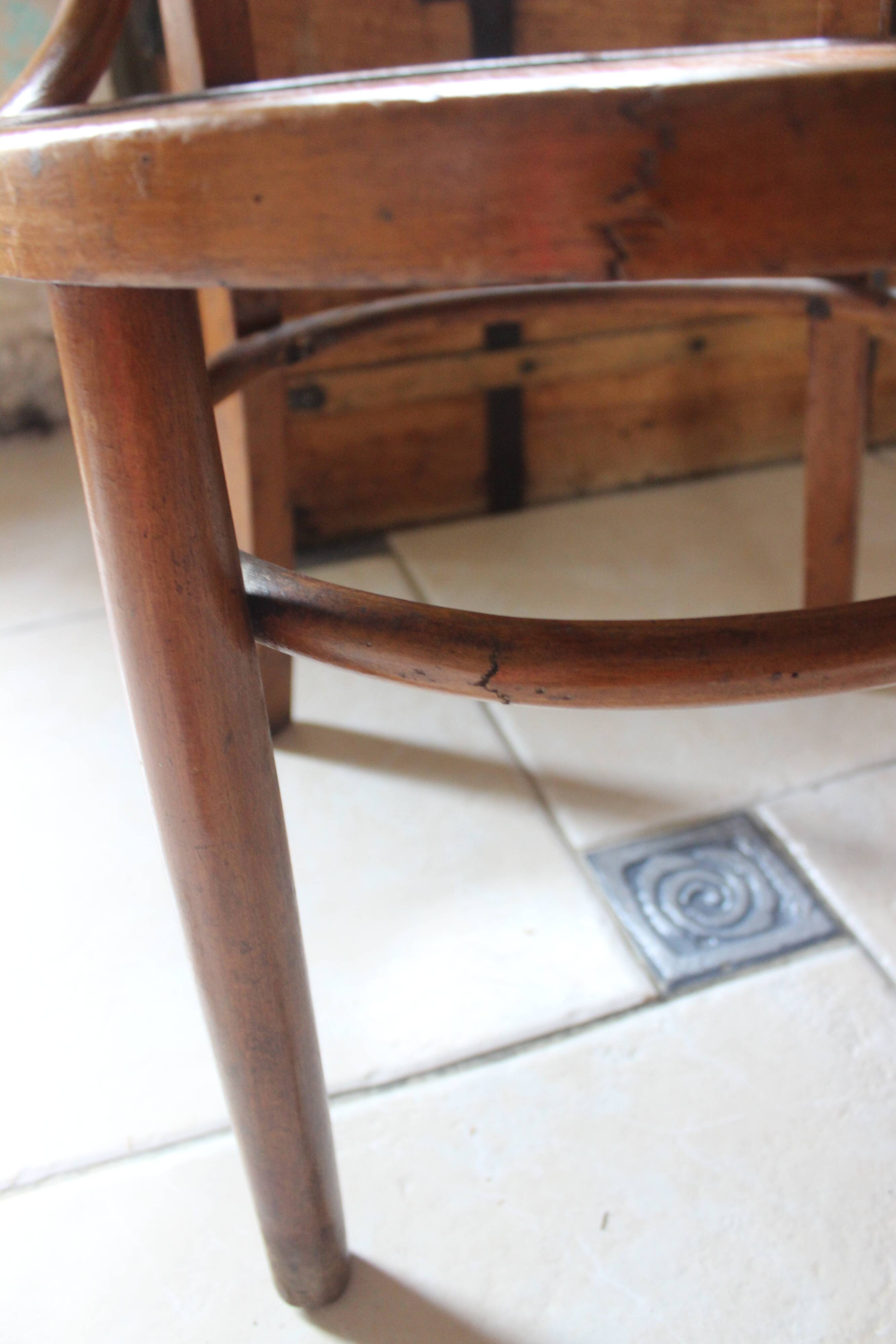 Baumann bentwood office chair