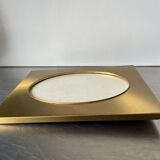 Cadre en laiton scandinave 22,5 cm x 17 cm