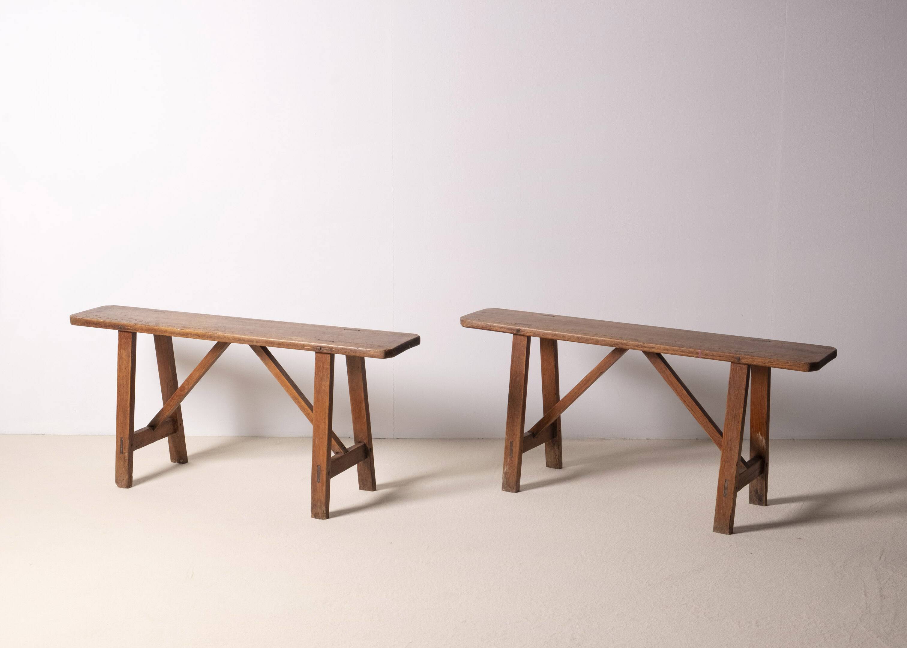 Pair of 19th Century French Benches