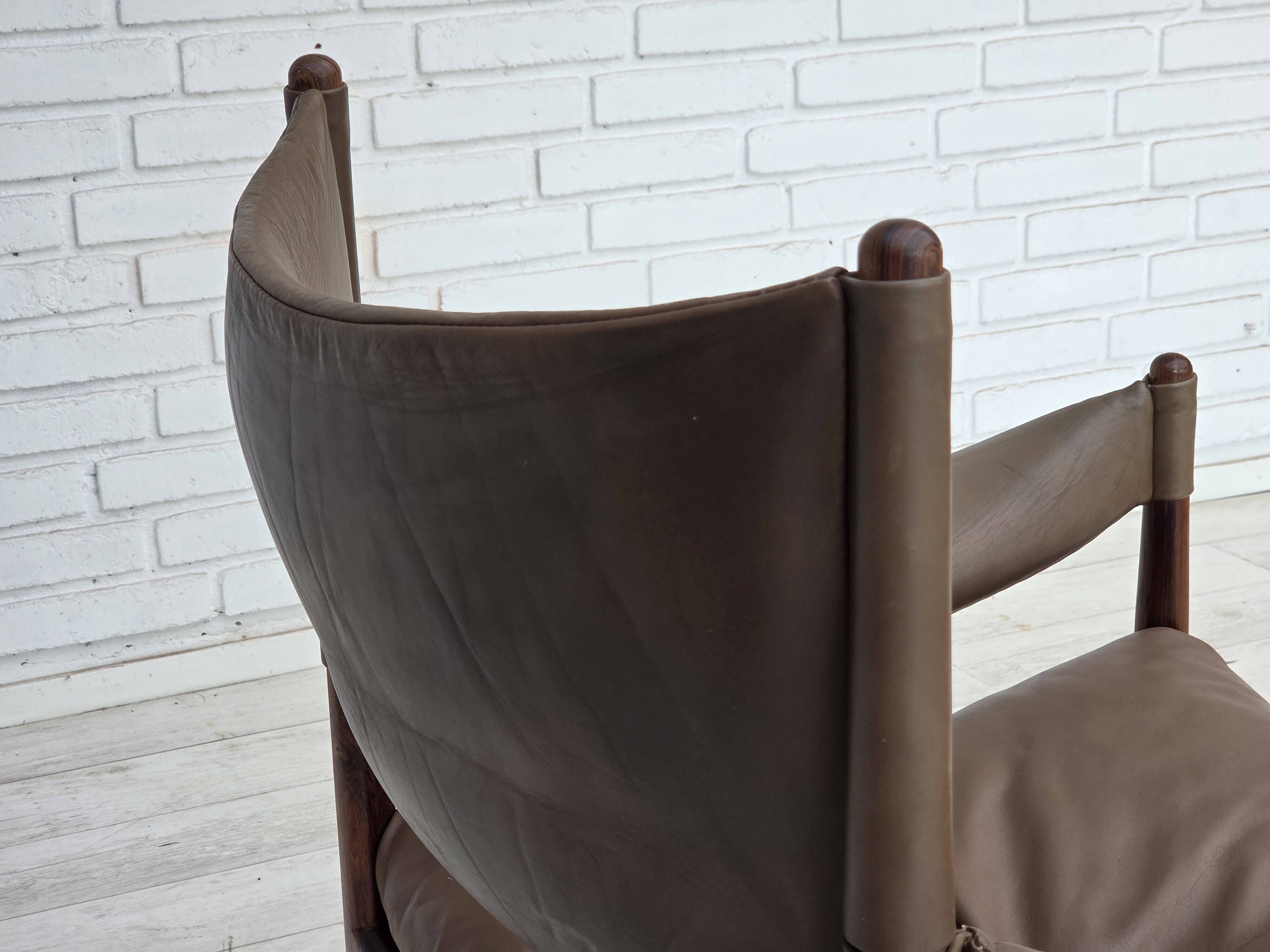 1970s, Danish design by Kristian Vedel, highback armchair model "Modus".